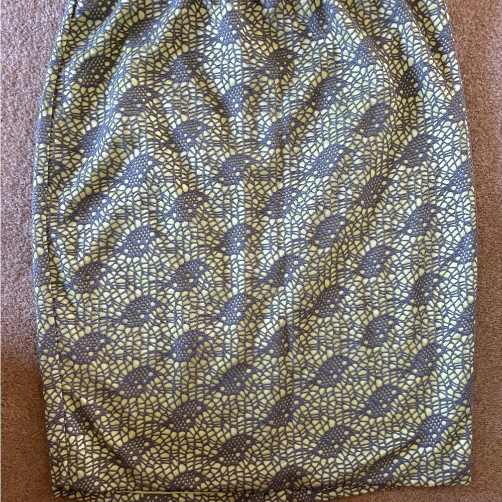 Mossimo Supply Co. Green and Gray Pencil Skirt